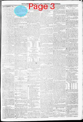 Page thumbnail for Alexandria Gazette