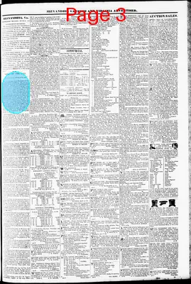 Page thumbnail for Alexandria Gazette