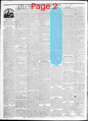 Page thumbnail for Alexandria Gazette