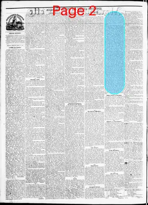 Page thumbnail for Alexandria Gazette