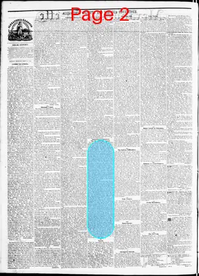 Page thumbnail for Alexandria Gazette