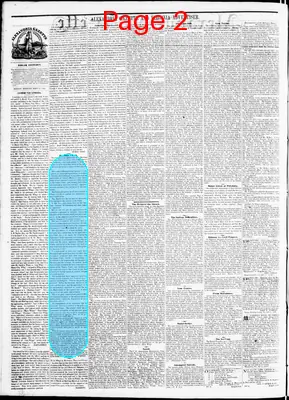 Page thumbnail for Alexandria Gazette