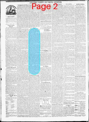 Page thumbnail for Alexandria Gazette