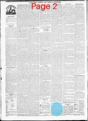 Page thumbnail for Alexandria Gazette