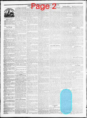 Page thumbnail for Alexandria Gazette