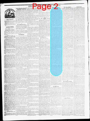 Page thumbnail for Alexandria Gazette