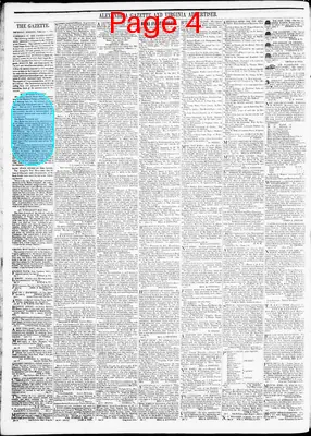 Page thumbnail for Alexandria Gazette