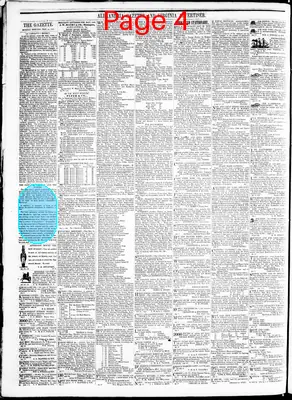 Page thumbnail for Alexandria Gazette