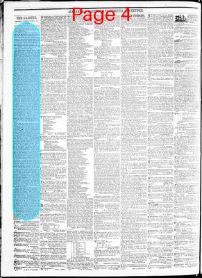 Page thumbnail for Alexandria Gazette