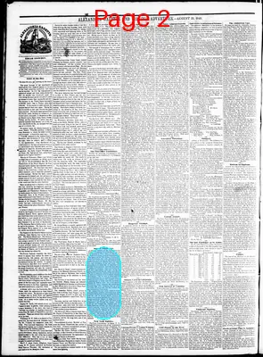 Page thumbnail for Alexandria Gazette