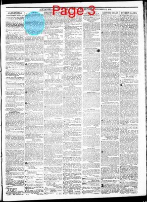 Page thumbnail for Alexandria Gazette