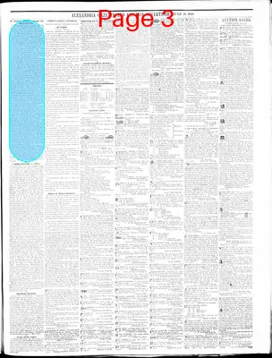Page thumbnail for Alexandria Gazette