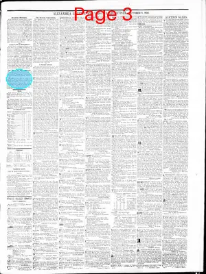 Page thumbnail for Alexandria Gazette