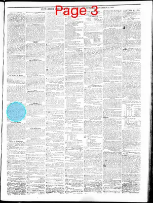 Page thumbnail for Alexandria Gazette