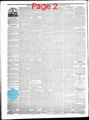 Page thumbnail for Alexandria Gazette