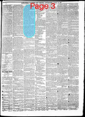 Page thumbnail for Alexandria Gazette
