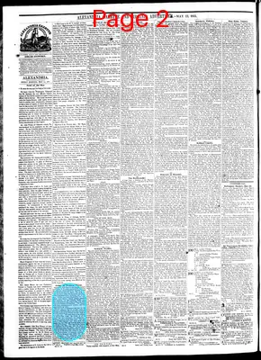 Page thumbnail for Alexandria Gazette