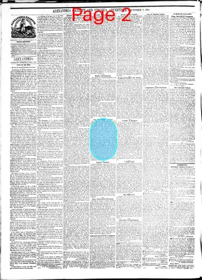 Page thumbnail for Alexandria Gazette