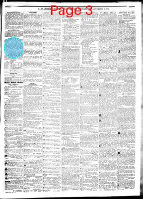 Page thumbnail for Alexandria Gazette