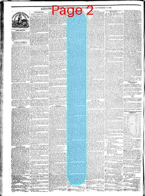Page thumbnail for Alexandria Gazette
