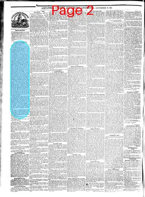 Page thumbnail for Alexandria Gazette