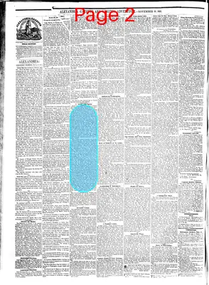 Page thumbnail for Alexandria Gazette