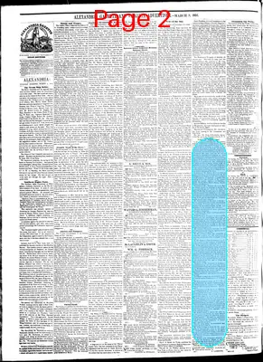 Page thumbnail for Alexandria Gazette