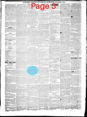 Page thumbnail for Alexandria Gazette
