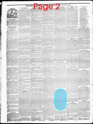 Page thumbnail for Alexandria Gazette