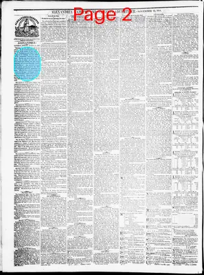 Page thumbnail for Alexandria Gazette