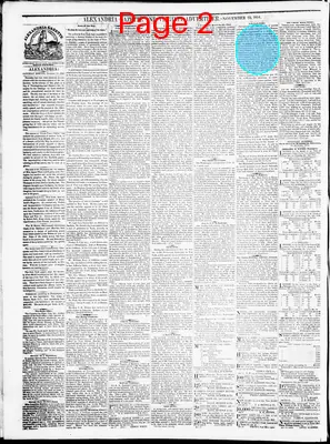 Page thumbnail for Alexandria Gazette