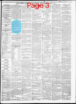 Page thumbnail for Alexandria Gazette