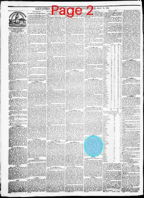 Page thumbnail for Alexandria Gazette