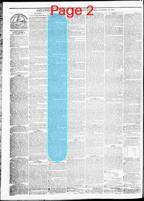 Page thumbnail for Alexandria Gazette
