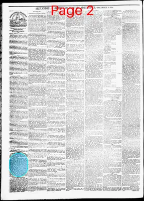 Page thumbnail for Alexandria Gazette
