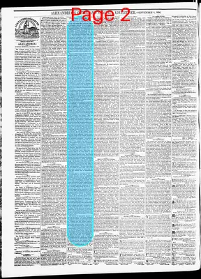 Page thumbnail for Alexandria Gazette
