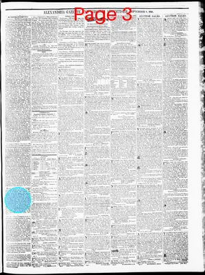 Page thumbnail for Alexandria Gazette