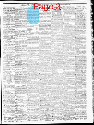 Page thumbnail for Alexandria Gazette