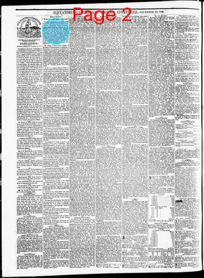 Page thumbnail for Alexandria Gazette