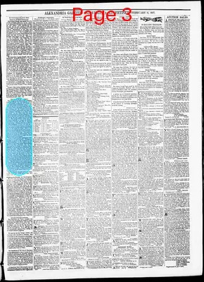 Page thumbnail for Alexandria Gazette