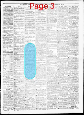 Page thumbnail for Alexandria Gazette