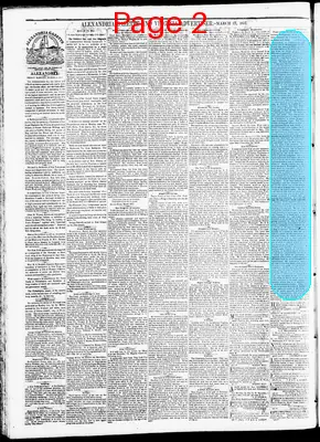 Page thumbnail for Alexandria Gazette