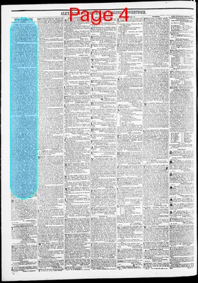 Page thumbnail for Alexandria Gazette