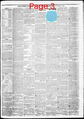 Page thumbnail for Alexandria Gazette