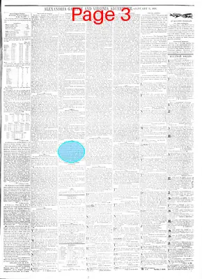 Page thumbnail for Alexandria Gazette
