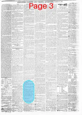 Page thumbnail for Alexandria Gazette