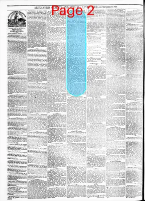 Page thumbnail for Alexandria Gazette