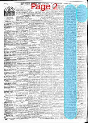 Page thumbnail for Alexandria Gazette