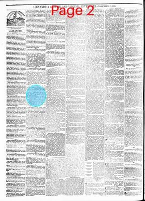 Page thumbnail for Alexandria Gazette