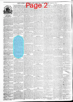 Page thumbnail for Alexandria Gazette
